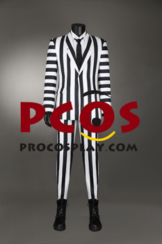 Picture of Beetlejuice Beetlejuice Betelgeuse Cosplay Costume C09061