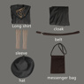 Picture of Gandalf Gray Robe Cosplay Costume C09058