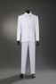 Picture of Joker 2 Arthur Fleck Cosplay Costume White Suit C09091