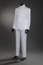 Picture of Joker 2 Arthur Fleck Cosplay Costume White Suit C09091