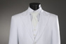 Picture of Joker 2 Arthur Fleck Cosplay Costume White Suit C09091