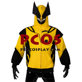 Picture of Ready to ship James Howlett Wolverine Hoodie Cosplay Costume  FY0058 Dark Version
