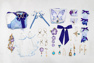 Picture of Game Genshin Impact Xumi Nilou 2024 Summer Event Cosplay Costume C09115 AA