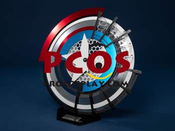 Picture of Deadpool 3 Deadpool and Wolverine Captain America Steve Rogers Cosplay Shield C09149 Aluminum Alloy Display Version