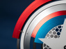 Picture of Deadpool 3 Deadpool and Wolverine Captain America Steve Rogers Cosplay Shield C09149 Aluminum Alloy Display Version