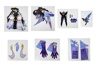 Picture of Game Genshin Impact Skirk Cosplay Costume C09030E-B