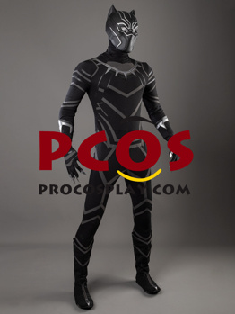 Picture of Ready to Ship Black Panther T'Challa Cosplay Costume mp003926