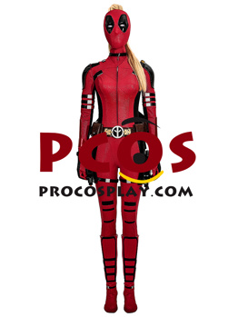 Picture of Deadpool 3 Deadpool & Wolverine Lady Deadpool Wanda Wilson Cosplay Costume C09166-AA