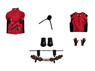 Picture of Deadpool 3 Deadpool & Wolverine Lady Deadpool Wanda Wilson Cosplay Costume C09166-AA