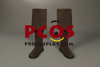 Picture of Ready to Ship Pirates of the Caribbean 5 Captain Jack Sparrow Cosplay Shoes C09129 Upgraded Version