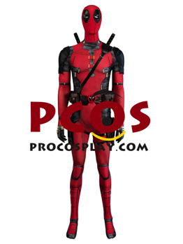 Picture of Deadpool 3 Deadpool & Wolverine Deadpool Wade Wilson Cosplay Costume C09190E Economic Version