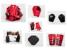 Picture of Ready to Ship Deadpool 3 Deadpool & Wolverine Lady Deadpool Wanda Wilson Cosplay Costume FY0088