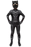 Picture of 【Flash Sale】 Civil War T'Challa Black Panther Cosplay Costume Jumpsuit For Kid C00253