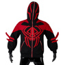 Picture of Ready to Ship Movie Across the Spider-Verse 2099 Miguel O'Hara Print  Zip-Up Hoodie IF0006  Black
