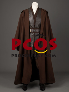 Picture of Ready to Ship Attack of the Clones Jedi Knight Anakin Skywalker Cosplay Costume C08387_Cloak