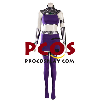 Picture of Ready to Ship Teen Titans Koriand'r Starfire Cosplay Costume C08732