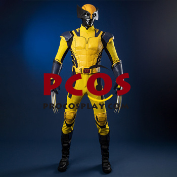 Picture of Ready to Ship Deadpool 3 James Howlett Wolverine Cosplay Costume without Mask C08333 Top Version