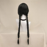 Picture of Ready to Ship New TV Show Wednesday Addams Wednesday Cosplay Wig C07223