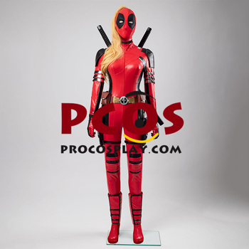 Picture of Ready to Ship Deadpool 3 Deadpool & Wolverine Lady Deadpool Wanda Wilson Cosplay Costume FY0088