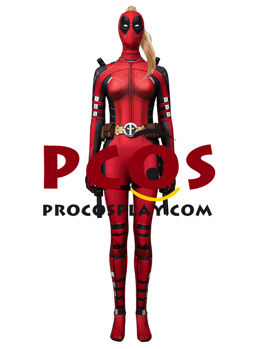 Picture of Deadpool 3 Deadpool & Wolverine Lady Deadpool Wanda Wilson Cosplay Costume C09185E Economic Version