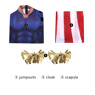 Picture of Ready to Ship The Boys 3 Homelander Cosplay Costume Jumpsuit C07059