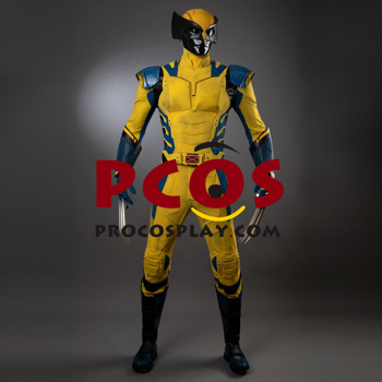 Picture of Deadpool 3 Deadpool & Wolverine Logan James Howlett Wolverine Cosplay Costume C09225S Distressed Version