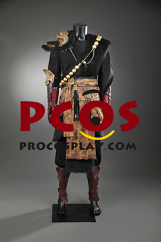 Picture of Game Black Myth: Wukong  The Destined One Ebongold Armor Set Cosplay Costume C09266 Ebongold Armor Set