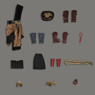 Picture of Game Black Myth: Wukong  The Destined One Ebongold Armor Set Cosplay Costume C09266 Ebongold Armor Set