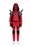 Picture of Deadpool 3 Deadpool & Wolverine Wade Wilson Cosplay Hoodie For Kids C09252