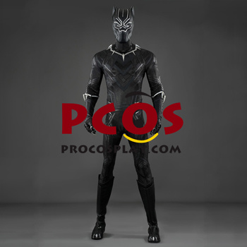 Picture of PRESALE Black Panther 2018 T'Challa  Cosplay Costume  C09222S Extreme Version