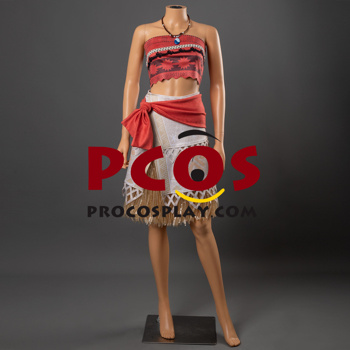 Picture of Moana Moana Cosplay Costume Napped Cloth Version FY0137