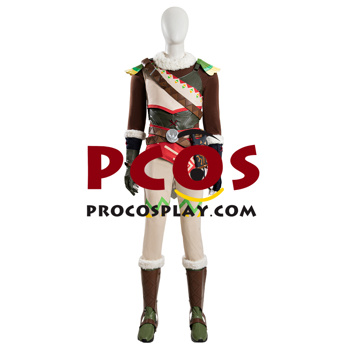 Picture of The Legend of Zelda: Breath of the Wild Link Cosplay Costume C09297 Snowquill Armor Set