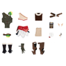 Picture of The Legend of Zelda: Breath of the Wild Link Cosplay Costume C09297 Snowquill Armor Set