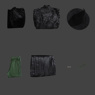 Picture of Wicked Elphaba Cosplay Costume Embossed Version C09319