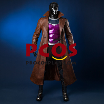 Picture of Deadpool 3 Deadpool & Wolverine Gambit Remy Etienne LeBeau Cosplay Costume Updated Version C09299