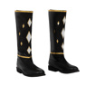 Picture of Movie Mighty Morphin Power Rangers Zack Black Ranger Ninja Cosplay Boots C08796
