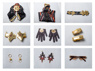 Picture of Game Genshin Impact Natlan Hephaestus Mavuika Cosplay Costume C09205-B