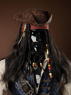 Picture of Pirates of the Caribbean 5 Captain Jack Sparrow Cosplay Costume C09129 Upgraded Version