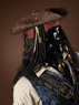 Picture of Pirates of the Caribbean 5 Captain Jack Sparrow Cosplay Costume C09129 Upgraded Version