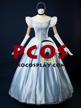 Picture of Ready to Ship Cinderella Cartoon Version Cosplay Costume C08290