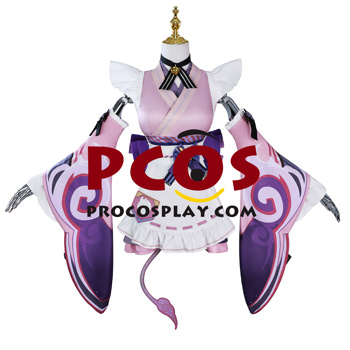 Picture of Game Genshin Impact Yumemizuki Mizuki Cosplay Costume C09357-B