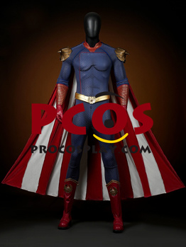 Picture of The Boys Season 4 Homelander Cosplay Costume Distressed Version C09401S