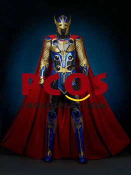 Picture of PRESALE Thor: Love and Thunder Thor Cosplay Costume C09397 Top Version