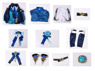 Picture of Ready to Ship Game Genshin Impact Xingqiu Cosplay Costume C09028E Economic Version