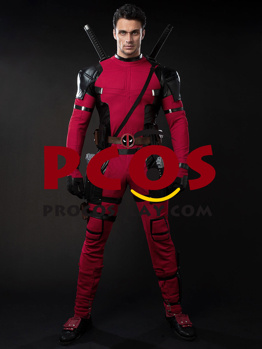 Picture of Deadpool 2 Wade Wilson Cosplay Costume Knitting Version mp004206 Without Helmet