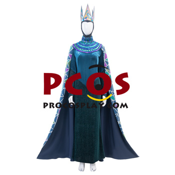 Picture of Snow White Evil Queen Queen Grimhilde Cosplay Costume Colorful Version C09424