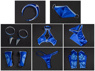 Picture of Mortal Kombat Kitana Cosplay Costume PCS Version FY0032