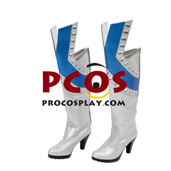 Picture of Game Rivals White Queen Emma Grace Frost Cosplay Boots C09436