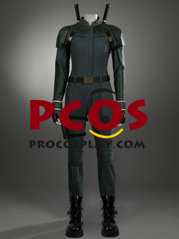Picture of Thunderbolts Black Widow Yelena Belova Cosplay Costume Green Upgraded Version C09438