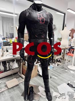 Picture of PRESALE Daredevil: Born Again Daredevil Matt Murdock Cosplay Costume C09441 PU Version